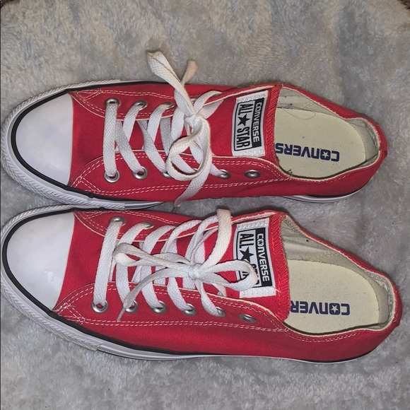 Red Converse - Picture 2 of 3